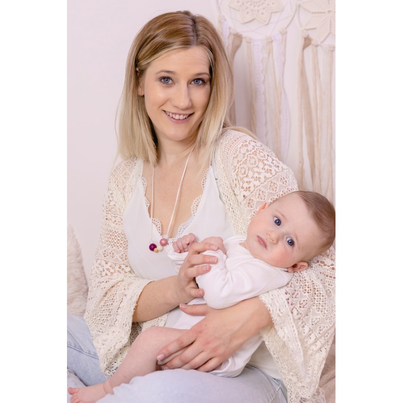 Petit Collier Ancien Pour Bébé Ou Poupée – Modèle Indéterminé – Occasion